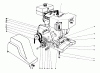 Toro 31660 (526) - 526 Snowthrower, 1972 (2000001-2999999) Ricambi ENGINE ASSEMBLY