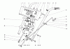 Toro 31660 (526) - 526 Snowthrower, 1972 (2000001-2999999) Ricambi HANDLE ASSEMBLY