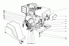 Toro 31727 (726) - 726 Snowthrower, 1971 (1000001-1999999) Ricambi ENGINE ASSEMBLY