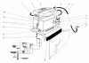 Toro 31995 (1032) - 1032 Snowthrower, 1975 (5000001-5999999) Ricambi BATTERY AND WIRING DIAGRAM