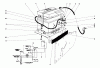 Toro 31995 (1032) - 1032 Snowthrower, 1976 (6000001-6999999) Ricambi BATTERY AND WIRING DIAGRAM