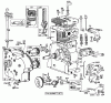 Toro 31995 (1032) - 1032 Snowthrower, 1976 (6000001-6999999) Ricambi ENGINE BRIGGS & STRATTON MODEL NO. 251417 TYPE NO. 0140-01 #1