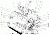 Toro 38000C (S-120) - S-120 Snowthrower, 1989 (9000001-9999999) Ricambi LOWER MAIN FRAME ASSEMBLY