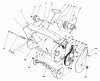 Toro 38005 (1200) - 1200 Power Curve Snowthrower, 1995 (5900001-5999999) Ricambi HOUSING & ROTOR ASSEMBLY