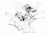 Toro 38010 (421) - 421 Snowthrower, 1980 (0000001-0999999) Ricambi ENGINE ASSEMBLY