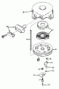 Toro 38010 (421) - 421 Snowthrower, 1981 (1000001-1999999) Ricambi REWIND STARTER NO. 590473