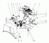 Toro 38035 (3521) - 3521 Snowthrower, 1986 (6000001-6999999) Ricambi ENGINE ASSEMBLY