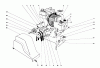 Toro 38040 (524) - 524 Snowthrower, 1980 (0000001-0999999) Ricambi ENGINE ASSEMBLY (MODEL NO. 38040)