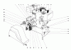 Toro 38040 (524) - 524 Snowthrower, 1980 (0000001-0999999) Ricambi ENGINE ASSEMBLY (MODEL NO. 38050)