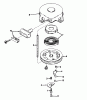 Toro 38040 (524) - 524 Snowthrower, 1984 (4000001-4999999) Ricambi REWIND STARTER NO. 590473 (7 H.P. SNOWTHROWER MODEL NOS. 38040 AND 38050)