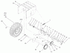 Toro 38051 (522) - 522 Snowthrower, 2001 (210000001-210999999) Ricambi TRACTION ASSEMBLY #2