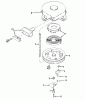 Toro 38052 (521) - 521 Snowthrower, 1984 (4000001-4999999) Ricambi REWIND STARTER NO. 590473