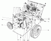 Toro 38052 (521) - 521 Snowthrower, 1984 (4000001-4999999) Ricambi TRACTION ASSEMBLY