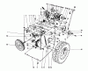 Toro 38052 (521) - 521 Snowthrower, 1986 (6000001-6999999) Ricambi TRACTION ASSEMBLY