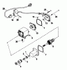 Toro 38052 (521) - 521 Snowthrower, 1992 (2000001-2999999) Ricambi ELECTRIC STARTER MOTOR KIT NO. 23-3790