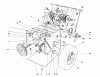Toro 38052 (521) - 521 Snowthrower, 1993 (39000001-39999999) Ricambi TRACTION ASSEMBLY