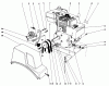 Toro 38054 (521) - 521 Snowthrower, 1992 (2000001-2999999) Ricambi ENGINE ASSEMBLY