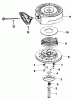 Toro 38054 (521) - 521 Snowthrower, 1992 (2000001-2999999) Ricambi REWIND STARTER NO. 590646