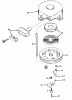 Toro 38056 (521) - 521 Snowthrower, 1984 (4000001-4999999) Ricambi REWIND STARTER NO. 590473