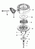 Toro 38056C (521) - 521 Snowthrower, 1989 (9000001-9999999) Ricambi REWIND STARTER NO. 590646