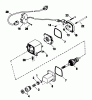 Toro 38056C (521) - 521 Snowthrower, 1989 (9000001-9999999) Ricambi STARTER MOTOR KIT NO. 33290C