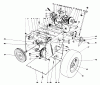 Toro 38056C (521) - 521 Snowthrower, 1989 (9000001-9999999) Ricambi TRACTION ASSEMBLY