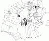 Toro 38062 (622) - 622 Snowthrower, 1999 (9900001-9999999) Ricambi ENGINE ASSEMBLY