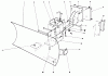 Toro 38080 (824) - 824 Snowthrower, 1984 (4000001-4999999) Ricambi GRADER BLADE ASSEMBLY MODEL 59099
