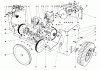 Toro 38080 (824) - 824 Snowthrower, 1984 (4000001-4999999) Ricambi TRACTION ASSEMBLY