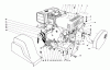 Toro 38155 (826) - 826 Snowthrower, 1982 (2000001-2999999) Ricambi ENGINE ASSEMBLY (MODEL 38095)
