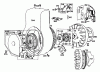 Toro 38155 (826) - 826 Snowthrower, 1982 (2000001-2999999) Ricambi ENGINE MODEL NO. 190402 TYPE 0989-01 (MODEL 38155) #2
