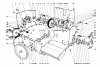 Toro 38155 (826) - 826 Snowthrower, 1982 (2000001-2999999) Ricambi TRACTION ASSEMBLY
