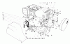 Toro 38095 (1132) - 1132 Snowthrower, 1984 (4000001-4999999) Ricambi ENGINE ASSEMBLY