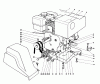 Toro 38095 (1132) - 1132 Snowthrower, 1987 (7000001-7999999) Ricambi ENGINE ASSEMBLY