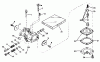 Toro 38116 (CR-20R) - CR-20 Snowthrower, 1989 (9000001-9999999) Ricambi CARBURETOR NO. 632142A
