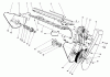 Toro 38116 (CR-20R) - CR-20 Snowthrower, 1989 (9000001-9999999) Ricambi LOWER FRAME ASSEMBLY
