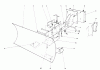 Toro 38150 (826) - 826 Snowthrower, 1983 (3000001-3999999) Ricambi GRADER BLADE ASSEMBLY MODEL NO. 59099 (OPTIONAL)