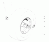 Toro 38150 (826) - 826 Snowthrower, 1985 (5000001-5999999) Ricambi WHEEL ASSEMBLY