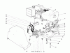 Toro 38150 (826) - 826 Snowthrower, 1986 (6000001-6999999) Ricambi ENGINE ASSEMBLY