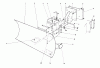 Toro 38150 (826) - 826 Snowthrower, 1986 (6000001-6999999) Ricambi GRADER BLADE ASSEMBLY MODEL NO. 59099 (OPTIONAL)