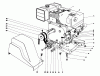 Toro 38155 (826) - 826 Snowthrower, 1980 (0000001-0999999) Ricambi ENGINE ASSEMBLY