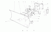 Toro 38155 (826) - 826 Snowthrower, 1983 (3000001-3999999) Ricambi GRADER BLADE ASSEMBLY (MODEL NO. 59099)(OPTIONAL)