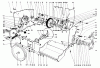 Toro 38155 (826) - 826 Snowthrower, 1987 (7000001-7999999) Ricambi TRACTION ASSEMBLY