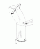 Toro 38160 (1132) - 1132 Snowthrower, 1979 (9000001-9999999) Ricambi CHUTE EXTENSION KIT 26-1100