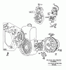 Spareparts ENGINE MODEL NO. 252416 TYPE NO. 0190-01 (11 H.P. SNOWTHROWER MOBRIGGS & STRATTON