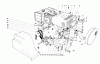 Toro 38160 (1132) - 1132 Snowthrower, 1981 (1000001-1999999) Ricambi ENGINE ASSEMBLY (MODEL 38160)