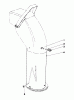 Toro 38160 (1132) - 1132 Snowthrower, 1985 (5000001-5999999) Ricambi CHUTE EXTENSION KIT 26-1100 (OPTIONAL)