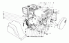 Toro 38160 (1132) - 1132 Snowthrower, 1985 (5000001-5999999) Ricambi ENGINE ASSEMBLY