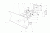 Toro 38160 (1132) - 1132 Snowthrower, 1985 (5000001-5999999) Ricambi GRADER BLADE ASSEMBLY (MODEL NO. 59099)(OPTIONAL)