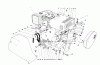 Toro 38160 (1132) - 1132 Snowthrower, 1986 (6000001-6999999) Ricambi ENGINE ASSEMBLY